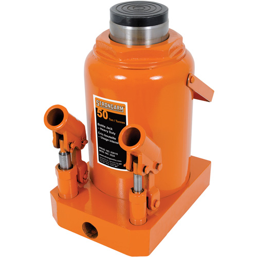 352A Bottle Jack, 50 tons, Manual Hydraulic, 19-3/4" Raised Height Consource