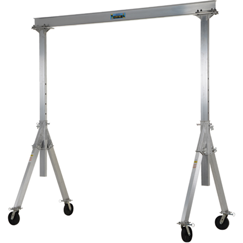 Grue mobile ajustable en aluminium, 10' lo, Capacit&eacute; 6000 lb (3 tonnes) Consource