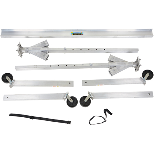 Grue mobile ajustable en aluminium, 10' lo, Capacit&eacute; 6000 lb (3 tonnes) Consource