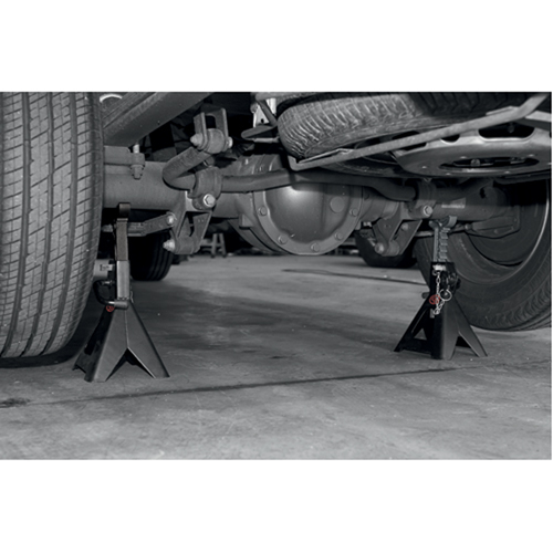 Jack Stands, Locking Pin, 3 tons Capacity, 11-4/5" - 17-9/10" H Consource