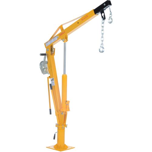 Grue &agrave; fl&egrave;che pour camion actionn&eacute;e par treuil, Capacit&eacute; de 1000 lb (0,5 tonne), Limite de 86-1/2" Consource