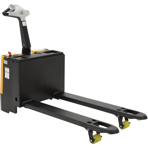 Fully Powered Electric Pallet Truck, 3300 lbs. Cap., 48" L x 28.25" W Consource