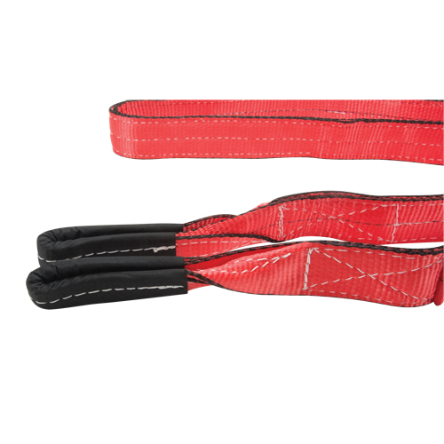 Polyester Sling, Double Ply, Twisted Eye, Type 4, 2'' W x 12' L, 6200 lbs. Vertical Cap. Consource