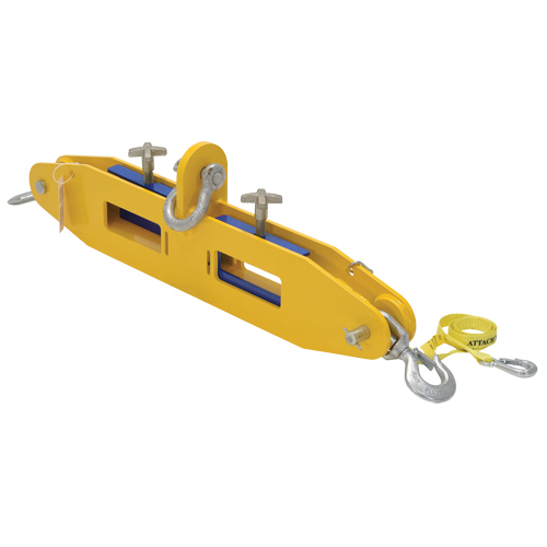 Forklift Lifting Beam, 7" x 2-1/2" Fork Pocket Consource