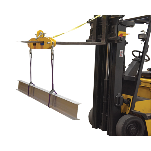Forklift Lifting Beam, 7" x 2-1/2" Fork Pocket Consource