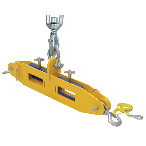 Forklift Lifting Beam, 7" x 2-1/2" Fork Pocket Consource
