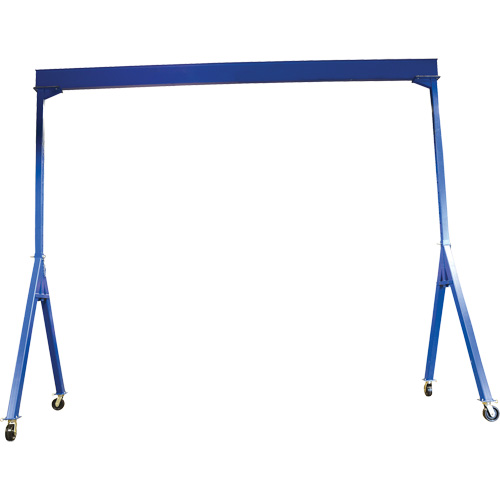Grue-portique ajustable en acier, 20' lo, Capacit&eacute; 8000 lb (4 tonnes) Consource