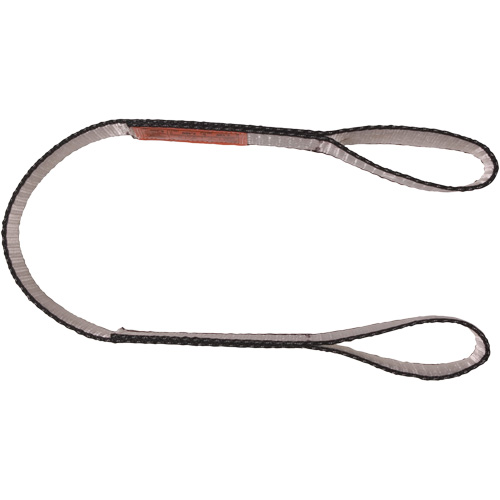&eacute;linge sangle en polyester, Pli Double, Oeillet double, Type 3, 1" la x 4' lo, Capacit&eacute; verticale 3100 lb Consource
