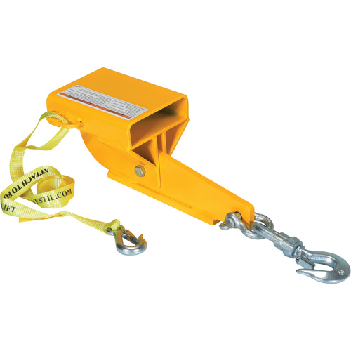 Crochet de levage avec tendeur automatique, Ouverture des fourches 5-1/2" x 1-1/2" Consource