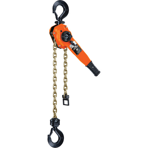 Series 653-A Ratchet Lever Hoist, 5' Lift, 6000 lbs. (3 tons) Capacity, Steel Chain Consource