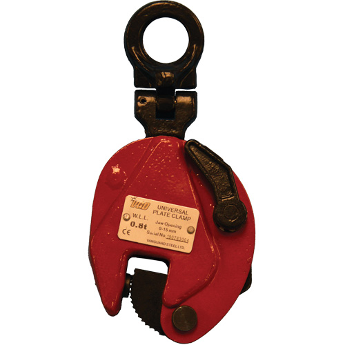 Griffe de levage universelle VUPC, 6000 lb (3 tonnes), Ouverture de la m&acirc;choire de 0" - 1-3/16" Consource