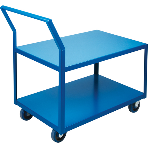 Chariots Surbaiss&eacute;s Robustes, 2 niveaux, 24" la x 36" p x 40" h, 1200 lb Cap Consource