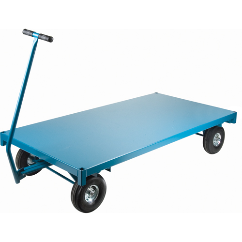 Platform Trucks - Ergonomic Platform Wagon Trucks, 36" W x 72" L, 1000 lbs. Capacity Consource