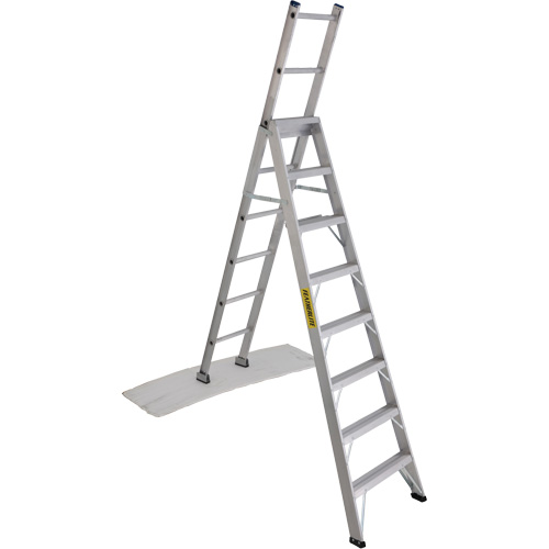 Escabeaux industriels Multi-Way de s&eacute;rie 2700, 8', Aluminium, Capacit&eacute; de 250 lb, ANSI 1, CSA 1 Consource