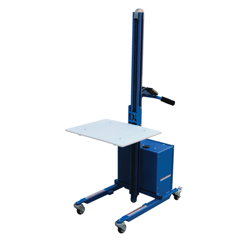 Quick Lift Platform Stacker, Electric Operated, 175 lbs. Capacity, 57" Max Lift Consource