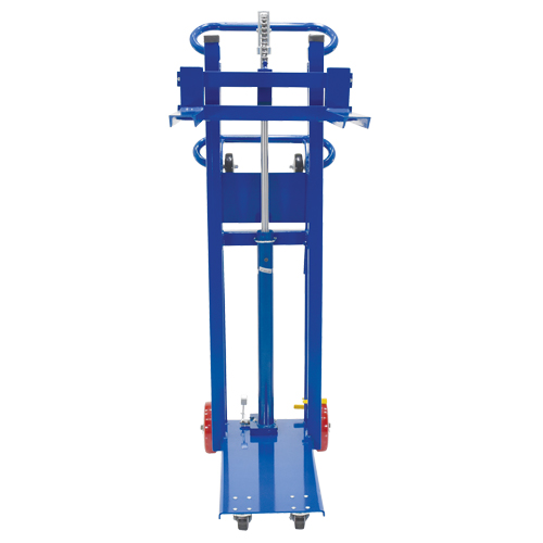 Empileur &agrave; plateforme, M&eacute;canisme Pompe au pied, Capacit&eacute; de 750 lb, Levage max de 52" Consource