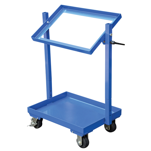 Stock Cart, Steel, 30-11/16" W x 19-1/4" D, 2 Shelves, 200 lbs. Capacity Consource