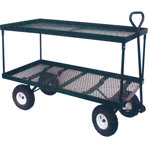 Double Deck Wagon, 24" W x 48" L, 600 lbs. Capacity Consource