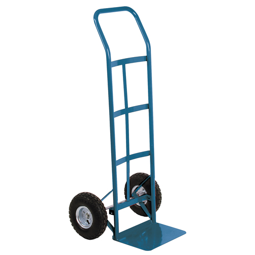 All-Welded Hand Truck, Continuous Handle, Steel, 48" Height, 600 lbs. Capacity Consource