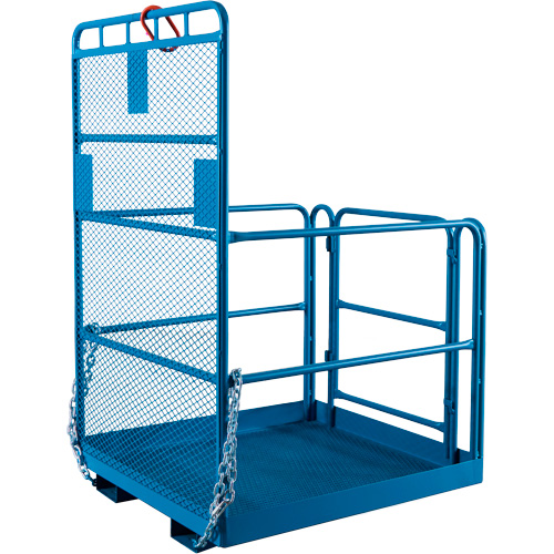 High Work Maintenance Platform, 48" W x 48" D x 72" H, 1000 lbs. Capacity, Steel Consource