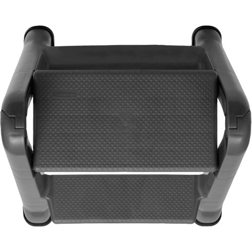 Escabeau repliable, 2 marches, 19-1/2" x 20-1/2" x Hauteur 22-3/4" Consource