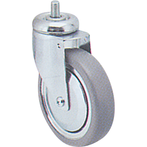 Zinc Plated Caster, Swivel, 3" (76 mm) Dia., 180 lbs. (82 kg.) Capacity Consource