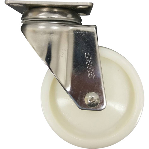 Roulette, Pivotant, 4" (101,6 mm), Nylon, 200 lb (91 kg) Consource