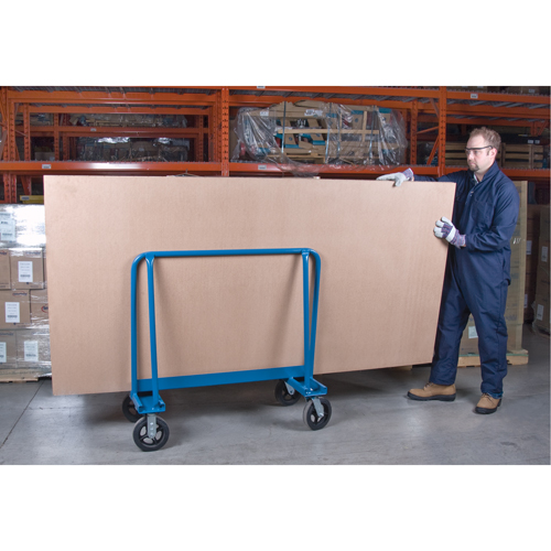 Chariots pour panneaux en placopl&acirc;tre, 44" x 24" x 44", Capacit&eacute; 2000 lb Consource