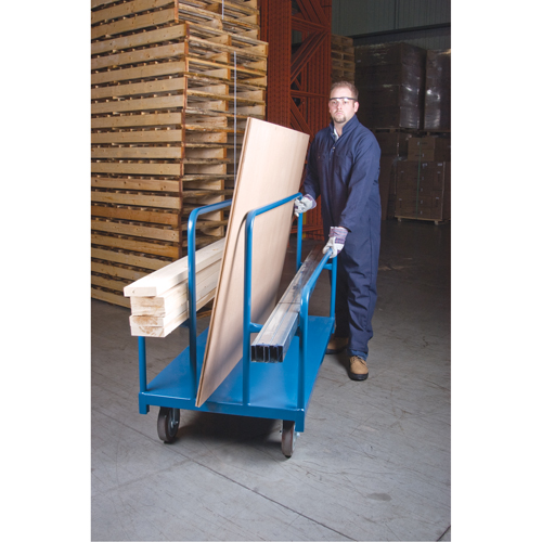 Chariots porte-panneaux robuste, 48" x 30" x 45", Capacit&eacute; 2500 lb Consource