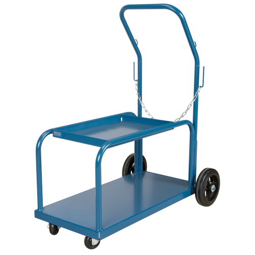 Chariots de soudage Mini-MIG, Roues Caoutchouc, Base de , 1000 lb Consource