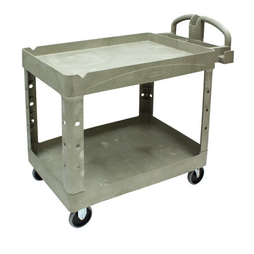 Chariot utilitaire robuste - 4520-88, 2 tiers, 25-1/4" x 39" x 44", Capacit&eacute; 500 lb Consource