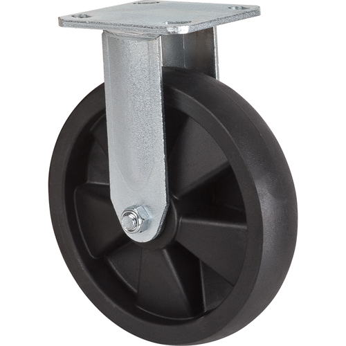 Hi-Temp Caster, Rigid, 8" (203.2 mm), Nylon, 1000 lbs. (453 kg.) Consource
