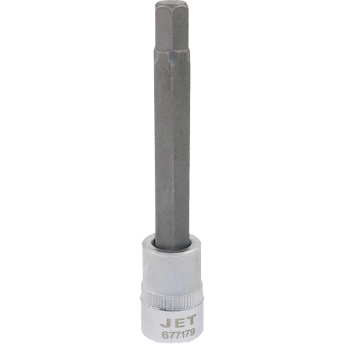 Douille &agrave; embout, Hexagonale, 10 mm x 4" lo, Prise 3/8" Consource