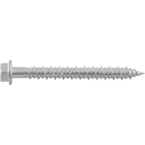 Vis de scellement Aggre-Gator, 1/4" x 1-1/4" lo, Acier inoxydable Consource