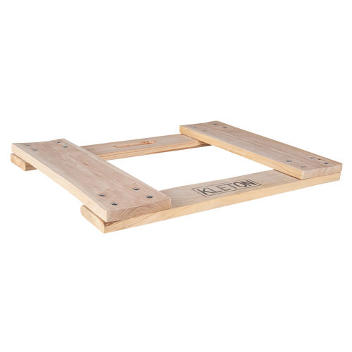 Cadre de socle roulant en bois dur, Roues en Non compris, Capacit&eacute; de 900 lb, 18" la x 24" p x 1,5" h Consource