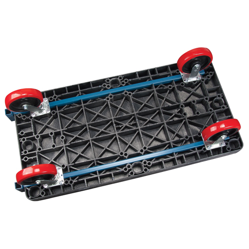Plastic Platform Truck, 60" L x 30" W, 2500 lbs. Cap., Polyurethane Wheels Consource