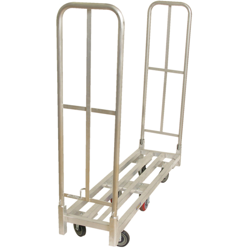 U-Boat Platform Truck, 59-1/2" L x 16" W, 1750 lbs. Capacity, Polyurethane Casters Consource