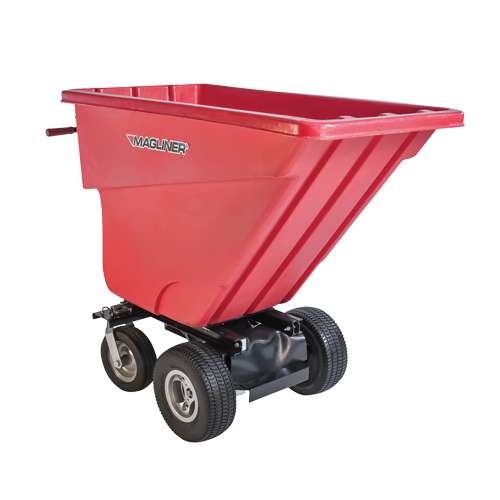 Chariot &agrave; bascule motoris&eacute;, Capacit&eacute; 13.5 cu.ft., 45" h x 27" la x 68" p Consource