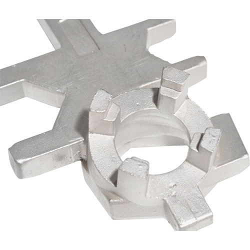Cl&eacute; pour baril, Ouverture de 3/4"/2", Poign&eacute;e 9-1/2", Acier inoxydable Consource