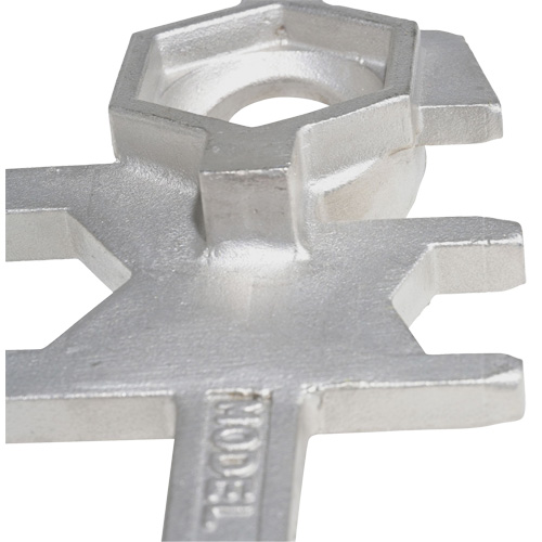 Cl&eacute; pour baril, Ouverture de 3/4"/2", Poign&eacute;e 9-1/2", Acier inoxydable Consource