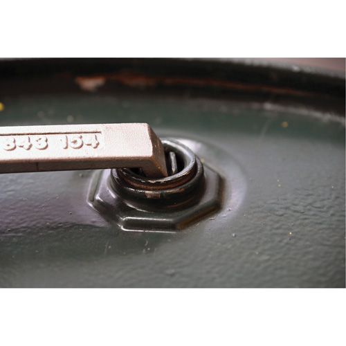 Cl&eacute; pour baril, Ouverture de 3/4"/2", Poign&eacute;e 9-1/2", Acier inoxydable Consource