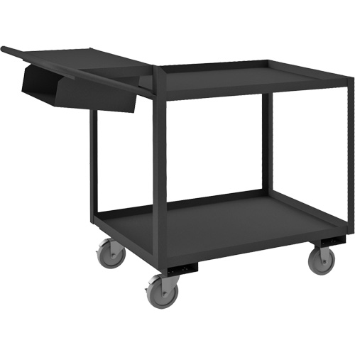 Order Picking Cart, 40-1/4" H x 24-1/4" W x 52-3/8" D, 2 Shelves, 1200 lbs. Capacity Consource