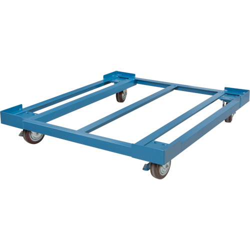 Socle roulant pour palette, 48,5" la x 43" p x 8" h, Capacit&eacute; de 3000 lb Consource