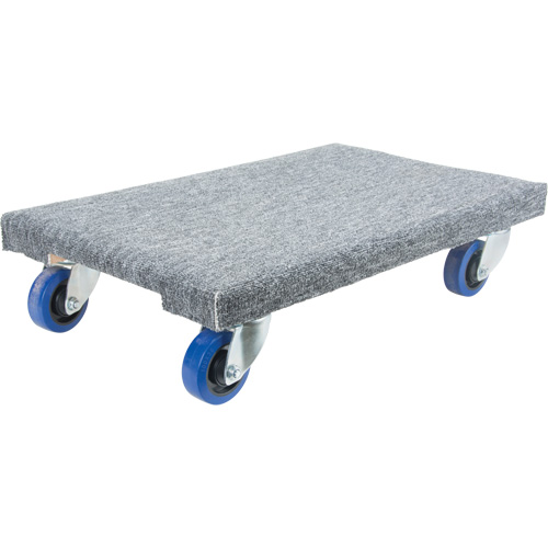 Socles roulants en bois franc pour usage moyen, Roues en Polyol&eacute;fine, Capacit&eacute; de 900 lb, 18" la x 30" p x 7" h Consource