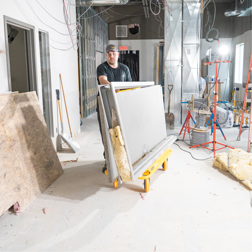 3000 Series Wall Hauler Drywall Cart Consource