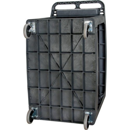 Chariot utilitaire pour l'entretien avec tablette plate, 2 tiers, 25-1/4" x 32-1/4" x 44", Capacit&eacute; 550 lb Consource