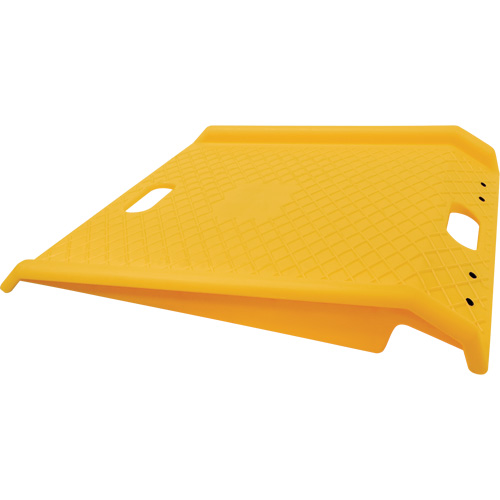 Portable Poly Hand Truck Curb Ramp, 1000 lbs. Capacity, 27" W x 27" L Consource