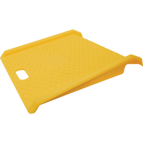 Portable Poly Hand Truck Curb Ramp, 1000 lbs. Capacity, 27" W x 27" L Consource