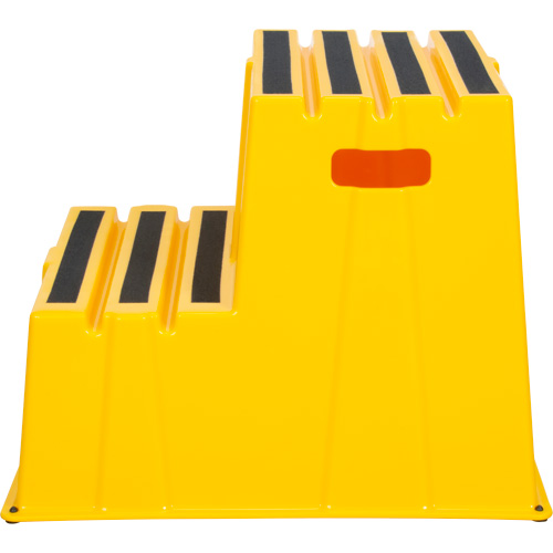 Escabeau industriel, 2 marches, 26" x 22-7/16" x Hauteur 19-11/16" Consource