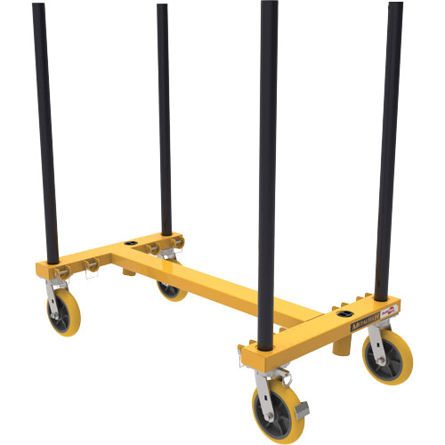 Chariot de transport H de cloison s&egrave;che Buildman Consource